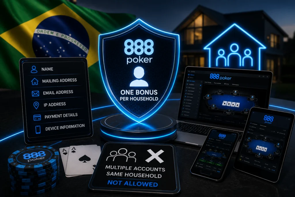 888 Poker bonus promotions explained for Brazil players